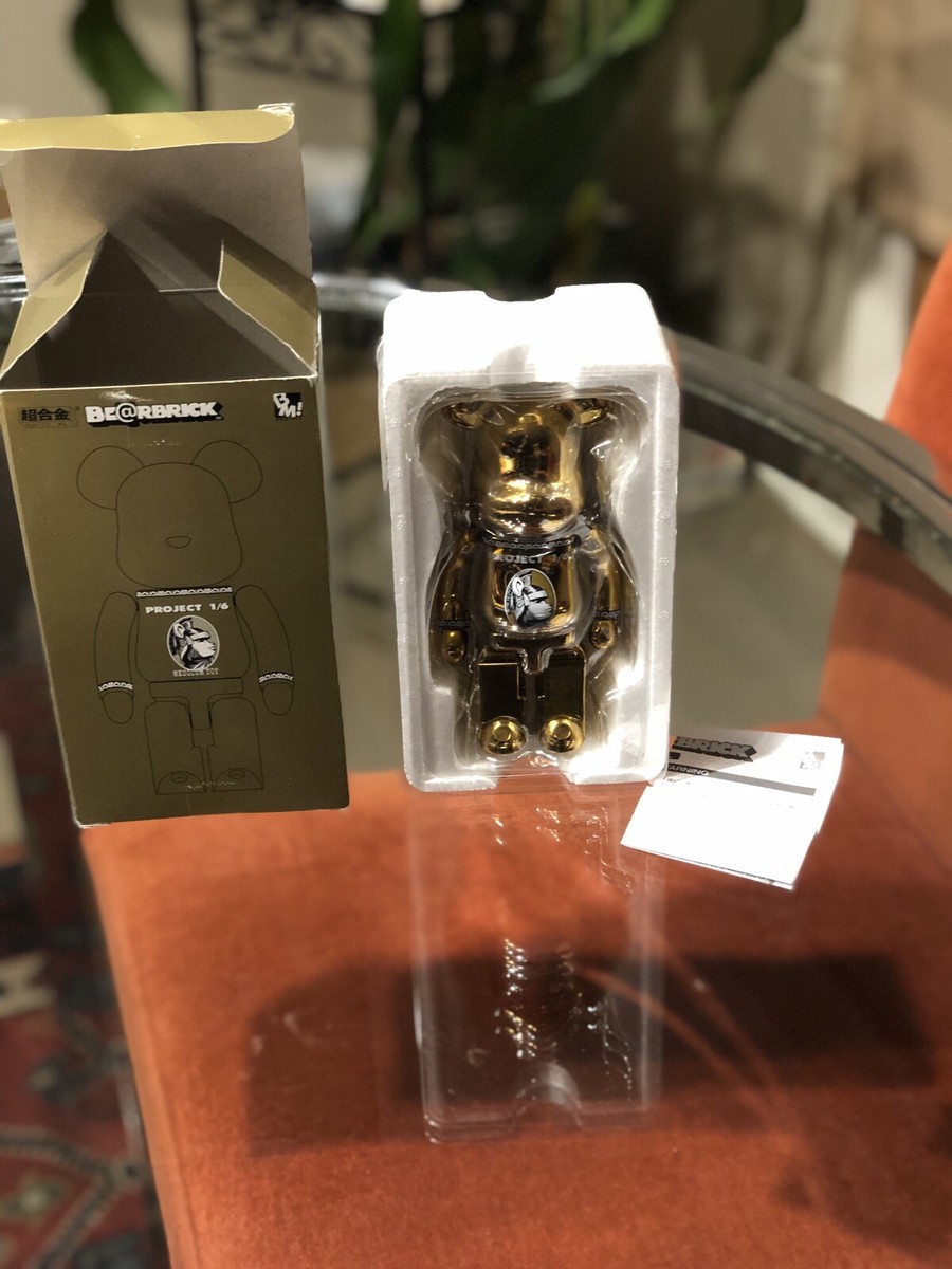 MEDICOM BEARBRICK AE PROJECT 1/6 CENTURION GOLDEN 200% GOLD