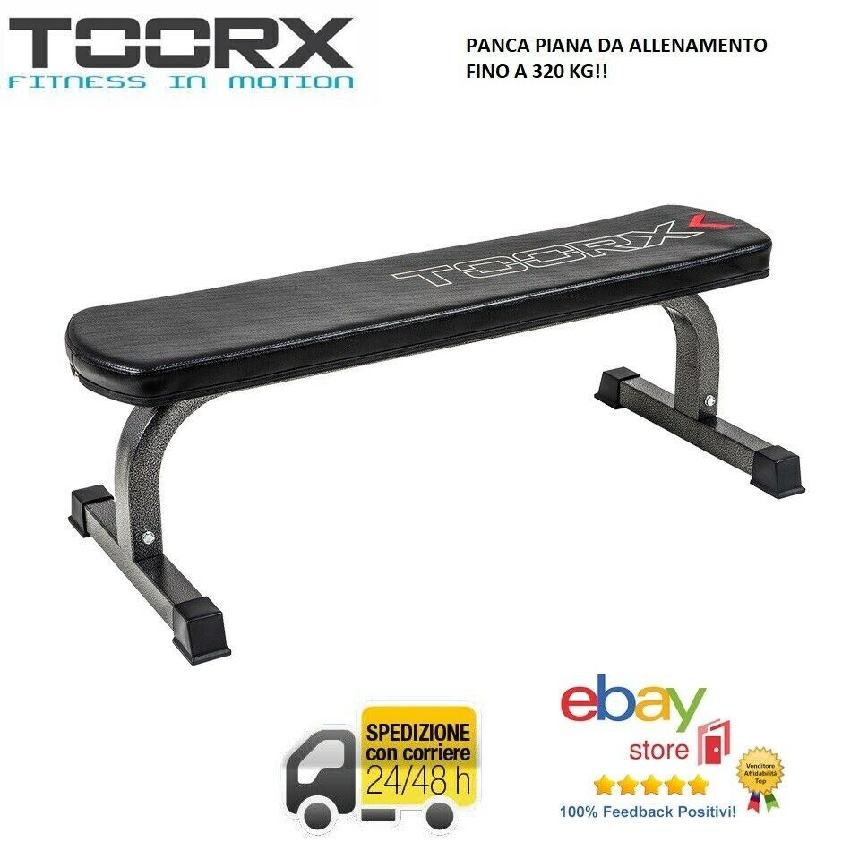Panca Piana Toorx Wbx-65 fino a 320 kg home fitness ,esercizi casa, palestra