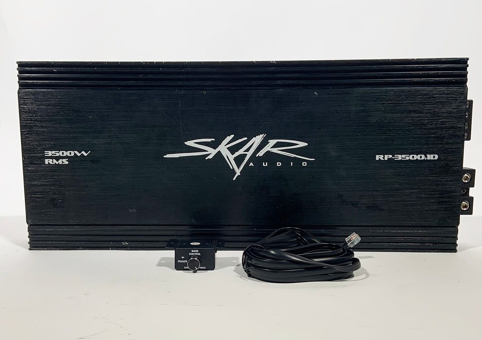 USED SKAR AUDIO RP-3500.1D 5500 WATT MAX POWER CLASS D MONO SUB AMPLIFIER