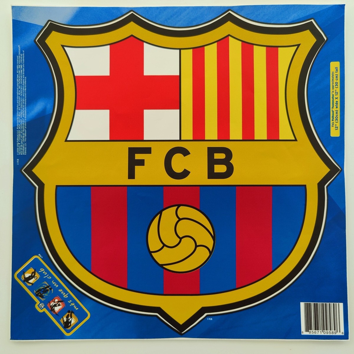 FC Barcelona FatHead Posters Officially Licensed Removable