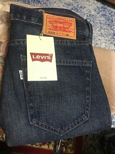 Levis 505 W32 L30 new IR Irregular | eBay