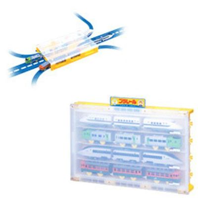 TAKARA TOMY PLARAIL TRANSFORM TRAIN GARAGE CASE NEW from Japan F/S