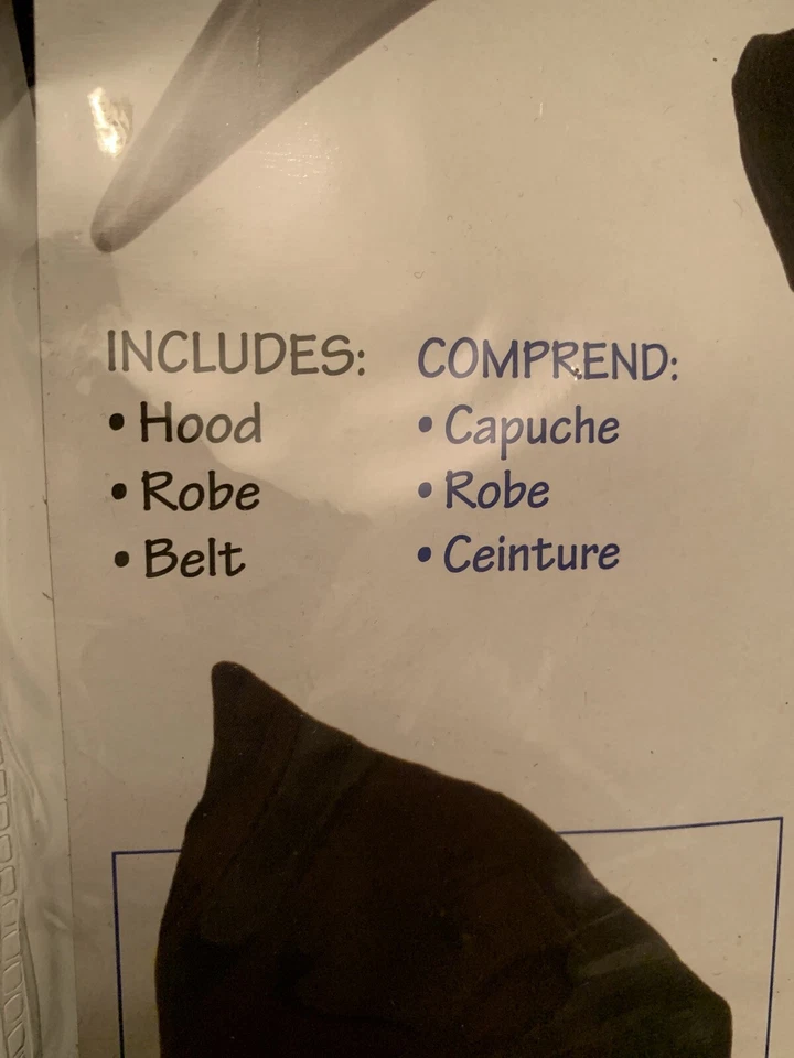 Disfraz de fantasma sin rostro para niño. Niño mediano (8-10) Foto 4 de 4