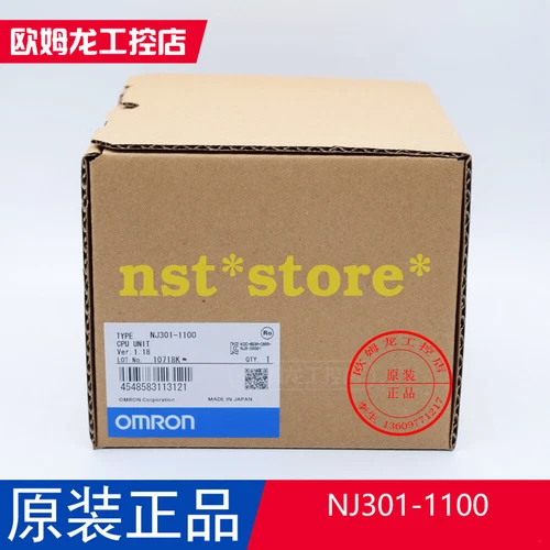 1pc For Omron PLC Programmable Controller NJ301-1100 NX Series PLC Unit