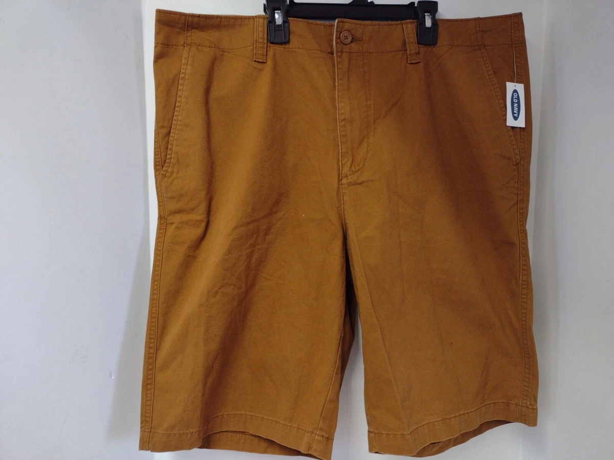 Flat front hotsell khaki shorts