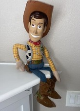 DISNEY TOY STORY WOODY PLUSH DOLL FIGURE DISNEY STORE Big Felt Hat 20  RARE
