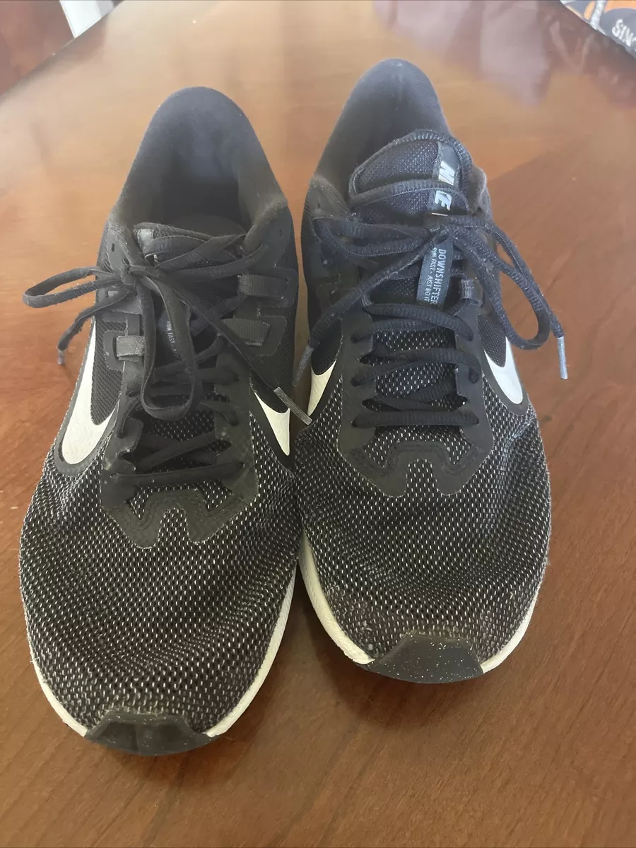 Nike Downshifter 9 Running Shoes Black White AQ7481 002 Men s Size