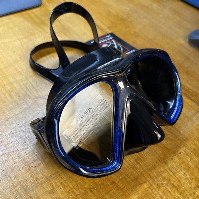 Atomic Aquatics - Subframe - Black/Blue - 04-0131-00 for Scuba and Snorkeling