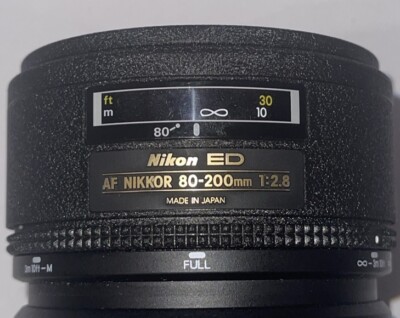 NIKON ED AF NIKKOR 80-200mm F2.8 Zoom AF From JAPAN hard case | eBay