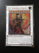T.G. Halberd Cannon EXVC-EN043 Ultimate Rare 1st Edition EURO Near Mint Yugioh