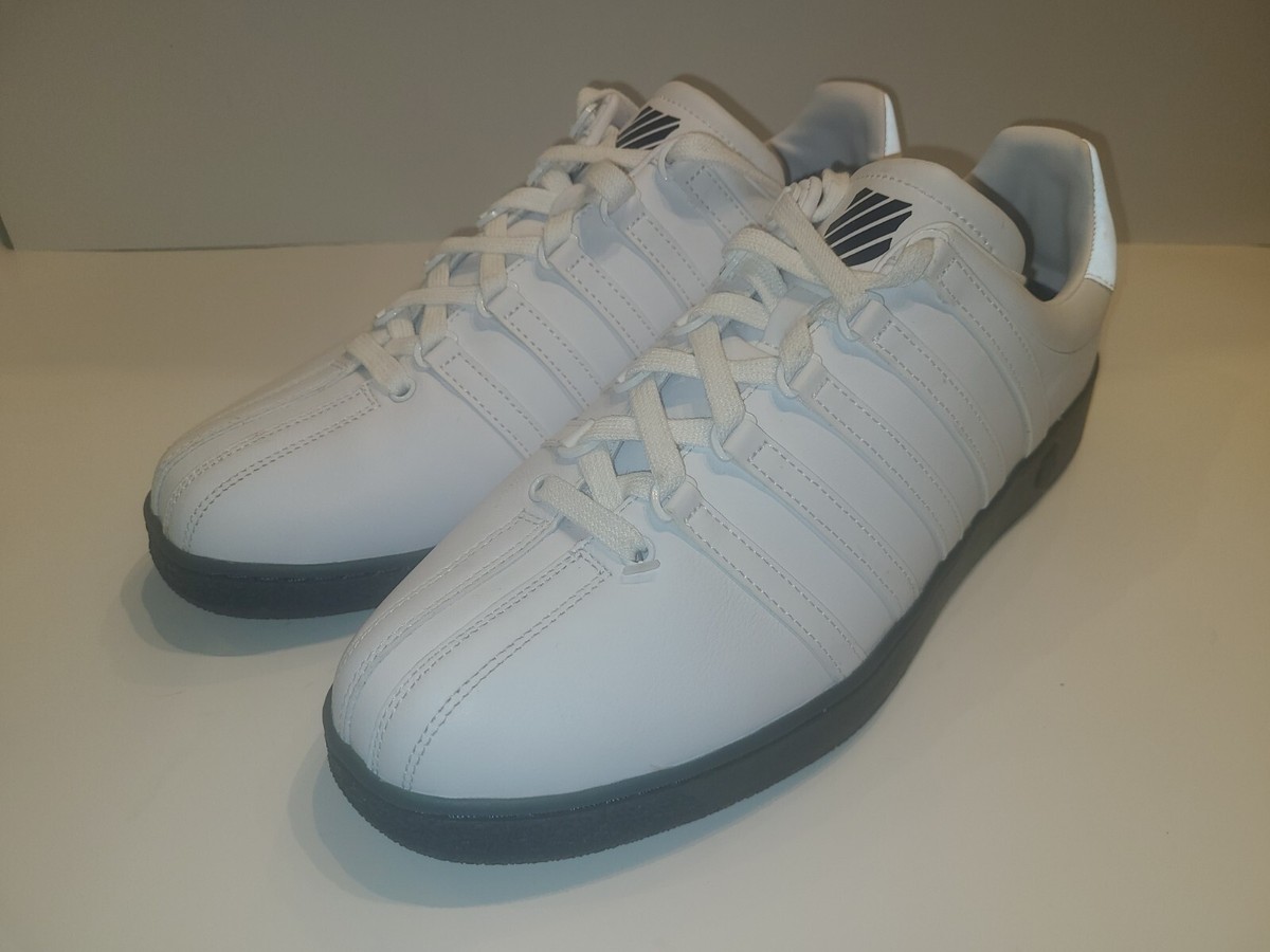 K Swiss Mens Classic VN White Starfish Leather Shoes Fashion