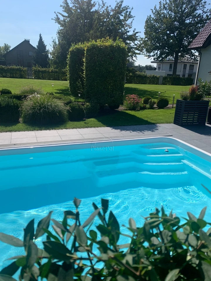 Gfk Schwimmbecken mit Überdachung, 610x300x150 Pool Poolhalle Hersteller SET - Bild 4 von 4