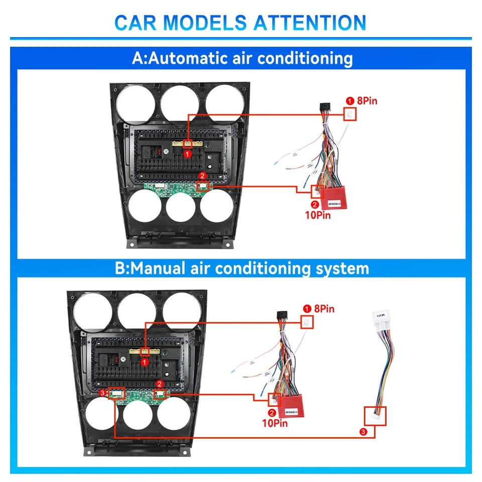 Car Stereo Radio For Mazda 6 2003-2008 Apple Carplay Android 15 GPS WIFI +Camera - Image 2 of 4