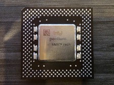 Intel Pentium MMX 166 SY059 Socket 7 CPU