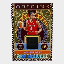 2023 Panini Origins WNBA #AN-AGR Allisha Gray Art Nouveau CARD Atlanta Dream 
