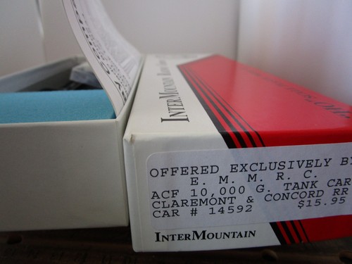 Kit Intermountain HO ACF 10.000 galones tanque Claremont & Concord RR coche # 14592 nuevo en caja | Condition: New