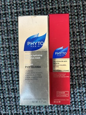 Phyto Phytojoba Maske  50ml+Phyto Phytomillesime Pflegende Waschcreme 30 ml, SET