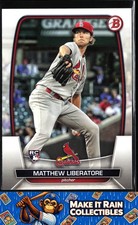 Matthew Liberatore 2023 Bowman #48 St. Louis Cardinals Rookie RC