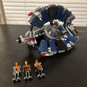 LEGO Star Wars: Droid Tri-Fighter (8086) - Prebuilt With Droid Mini Figures