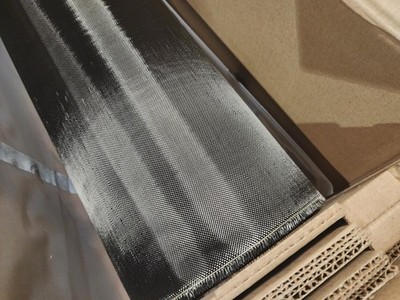 **1k** 10 Yards Carbon Fiber Fabric Cloth 1k 125gsm 50'' Plain Weave Twill SALE