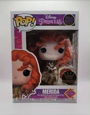Funko POP! Merida Disney Princess Gold with Pin Exclusive #324 With Protector