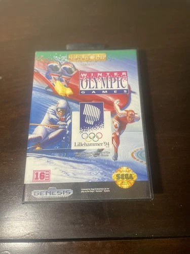 Sega Genesis Winter Olympic Games Lillehammer '94 - With Original Box & Manual