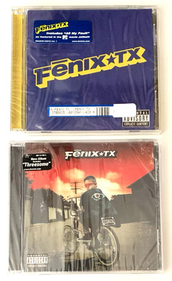 FENIX*TX ''S/T'' & ''Lechuza'' CDs SEALED W/ Hype Stickers 1999/2001 Original Punk