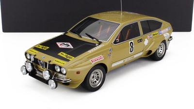 LS Collectibles 1:18 Alfa Romeo Alfetta GTV #3 3rd Rallye Tour De Corse 1975 Andruet Jouanny Ls087b