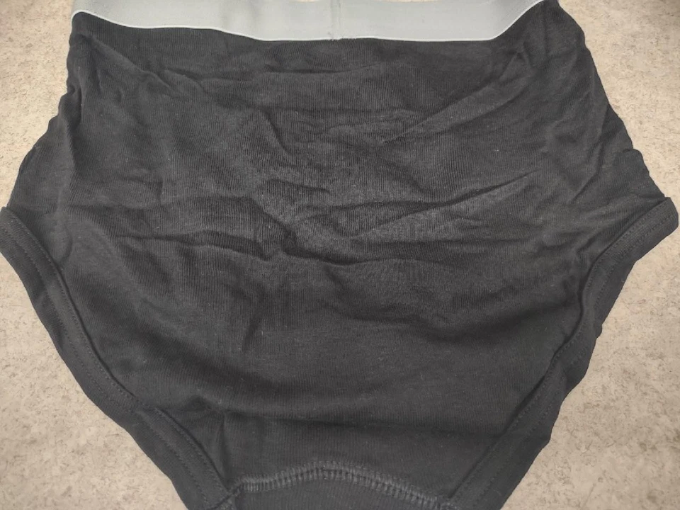 复古内衣 J C Penney 黑色飞前亚利桑那州男式 S-M/男孩 L 短裤 — 第 2/4 张图片