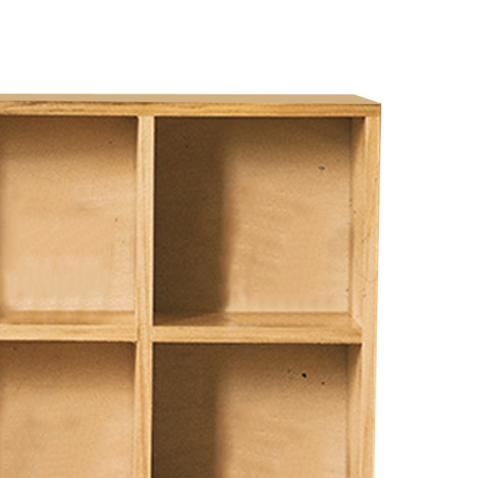 With Back Panel 12 Grids Action Figure Wooden Storage Shelf Figure Wood HOT