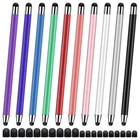 10Pack Stylus Pen,Stylus Pens for Touchscreen, 2-in-1High Precision 10 Colors 