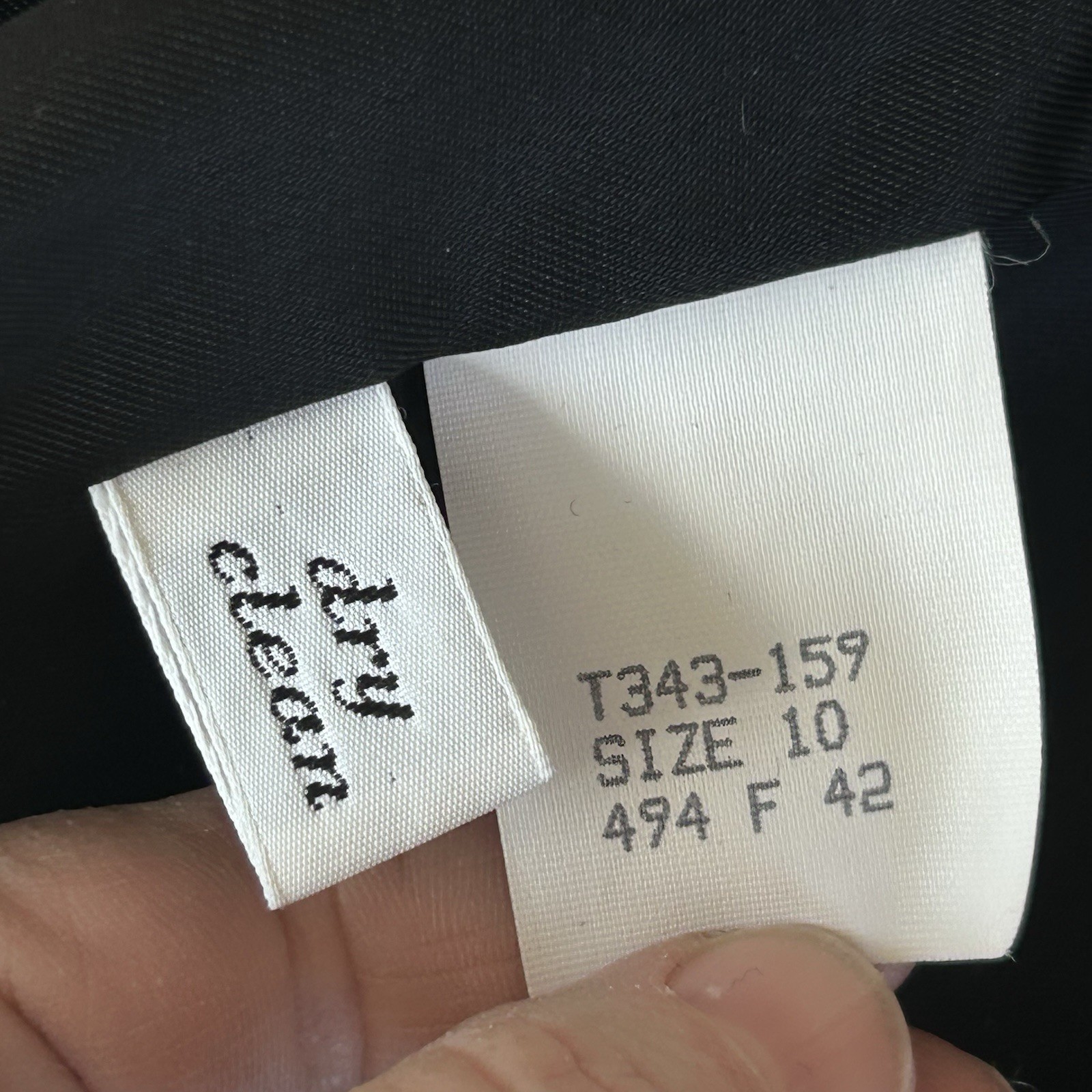 Pendleton Vintage Classic Black Two-Button Blazer… - image 15