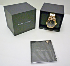 Image of Marc Jacobs Womens Watch Gold MBM3355 New In Box 100% Genuine