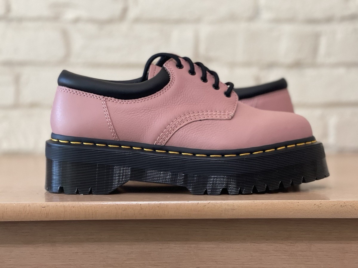 Dr Martens 8053 Quad Jadon Women Size 9 Pink Leather Platform Pisa