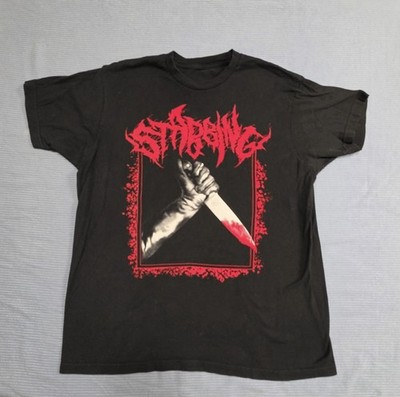 Stabbing Stab And Twist The Knife Shirt Large TXDM Brutal Death Metal Tee