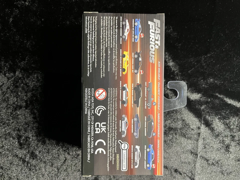 Jada Fast & Furious Dom’s MAZDA Rx-7 1:32 Diecast Model Car Red New Box - Image 2 of 4