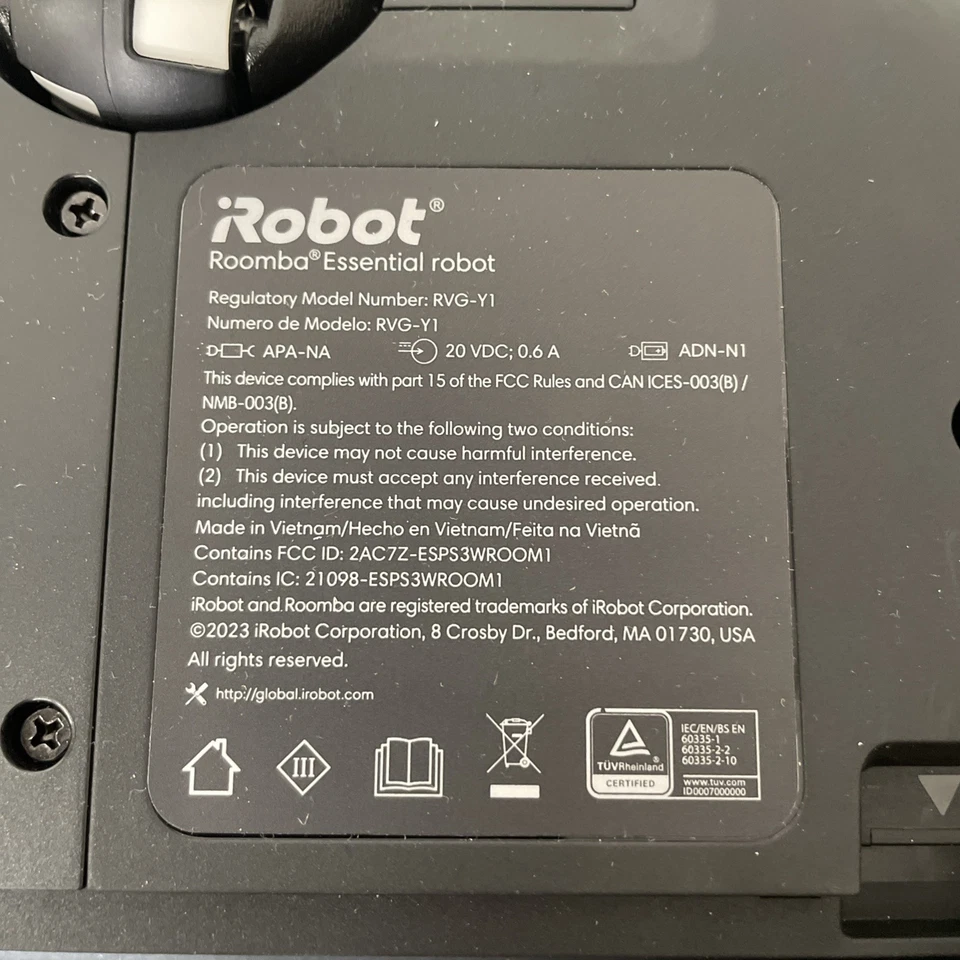 Roomba Combo 2 Essential Robot Vacuum and Mop - Image 3 of 4