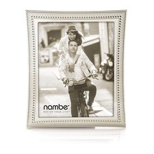 Beaded Picture Frame, 8" x 10"  Photo Frame with Tempered Glass  Vintage an...