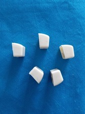 TASTI di RICAMBIO per RADIO D'EPOCA a VALVOLE Lotto 5 pezzi ORIGINALI USATI !