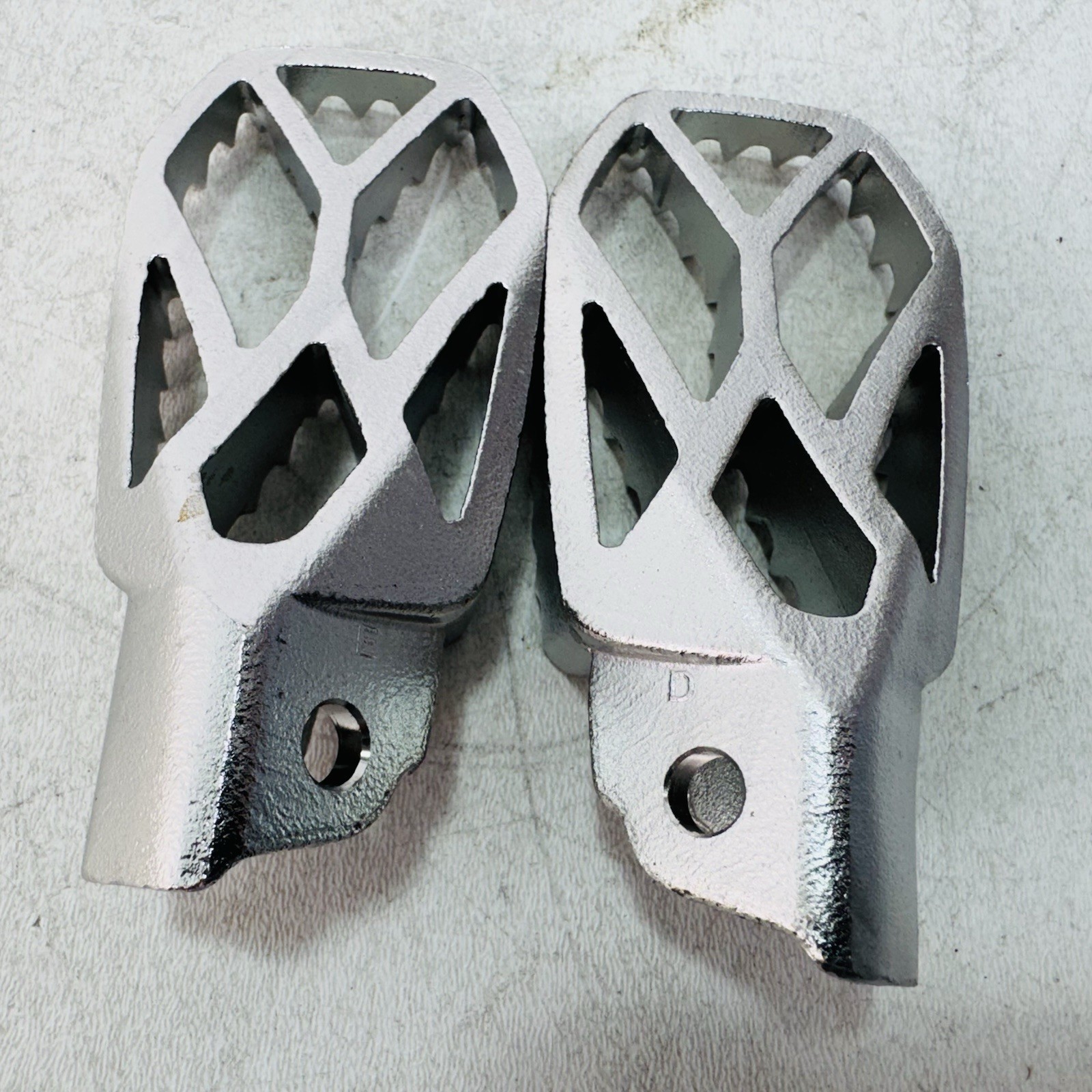 Anker Honda CRF Wide Stainless Steel Footpegs