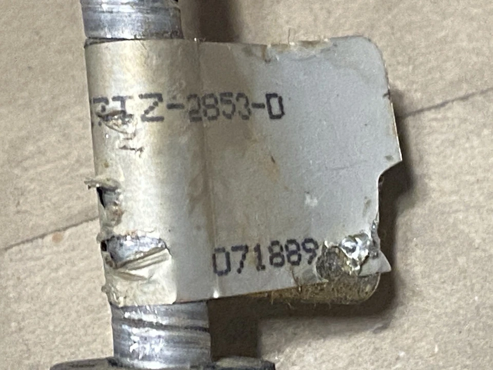 Cable de freno de estacionamiento delantero Ford E7TZ-2853-D -- 1984-1989 F150 F250 155" distancia entre ejes Foto 4 de 4