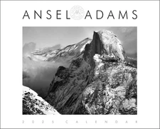 Ansel Adams 2025 Wall Calendar: Authorized Edition: 13-Month Nature Photography 