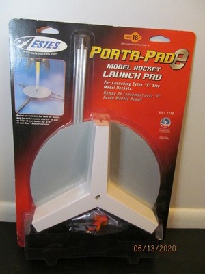 Estes Porta-Pad E Model Rocket Launch Pad for E Size Rockets, EST2238