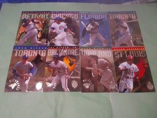 1994 Donruss Triple Play Nicknames Complete Chase Insert Set (8) Ripken Ryno Mac