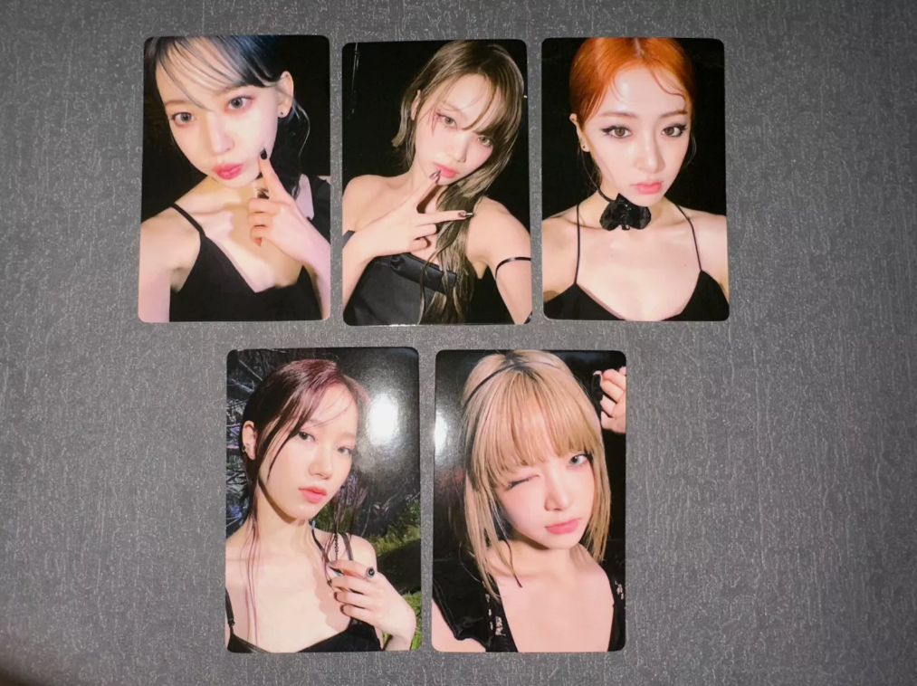 LE SSERAFIM OFFICIAL EASY MINI ALBUM YZY YIZHIYU POB PHOTOCARD | eBay