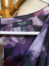 Women’s Simply Vera Wang Spring Summer Maxi Dress NWT Size Petite Small