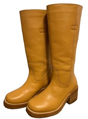 Dingo Womens Vagabond Round Toe Pull On Boots Knee High Mid Heel 2-3'' Size 8