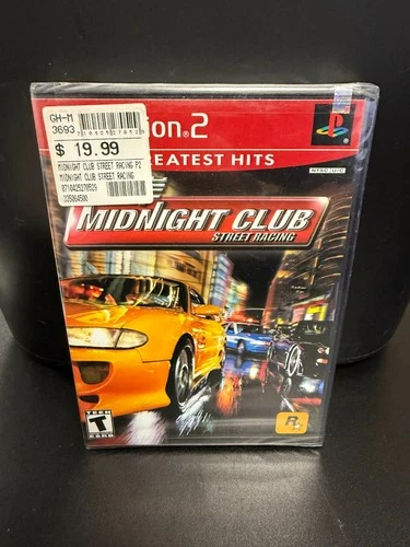 Midnight Club: Street Racing (Sony PlayStation 2 PS2) Greatest Hits New Sealed