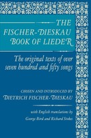 The Fischer-Dieskau Book Of Lieder Dietrich Fischer-Dieskau Taschenbuch Englisch