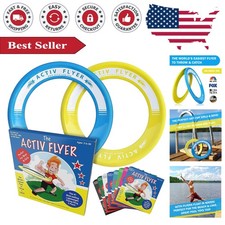 Kids Flying Rings - Lighter, Safer  Ideal for Summer Outdoor Adventures 